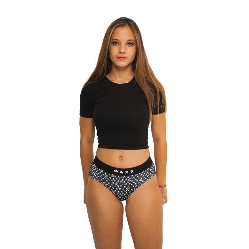 WAXX ženske spodnjice BLACK PINGUINS