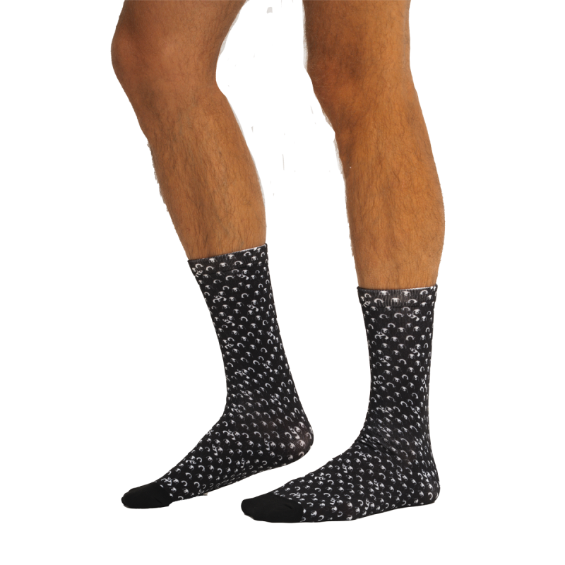 WAXX nogavice BLACK PINGUINS one size