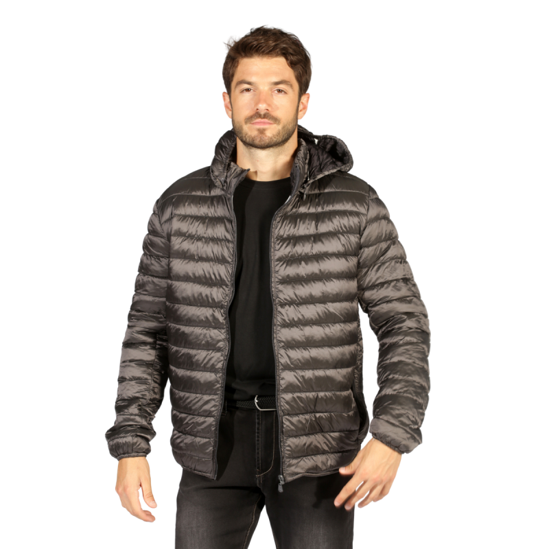 WAXX moška puhasta jakna SHELTER SORONA gris titane