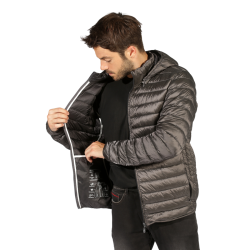 WAXX moška puhasta jakna SHELTER SORONA gris titane