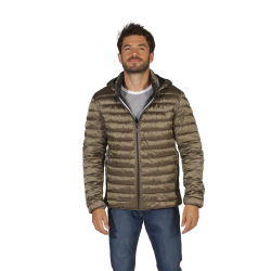 WAXX moška puhasta jakna SHELTER SORONA taupe titane