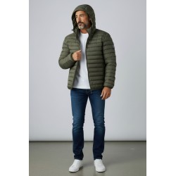 WAXX moška puhasta jakna SHELTER SORONA kaki mat