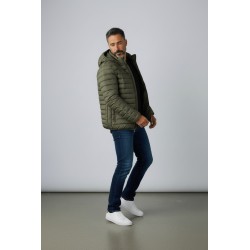 WAXX moška puhasta jakna SHELTER SORONA kaki mat