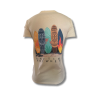 WAXX Moška Kratka Majica SURFING beige