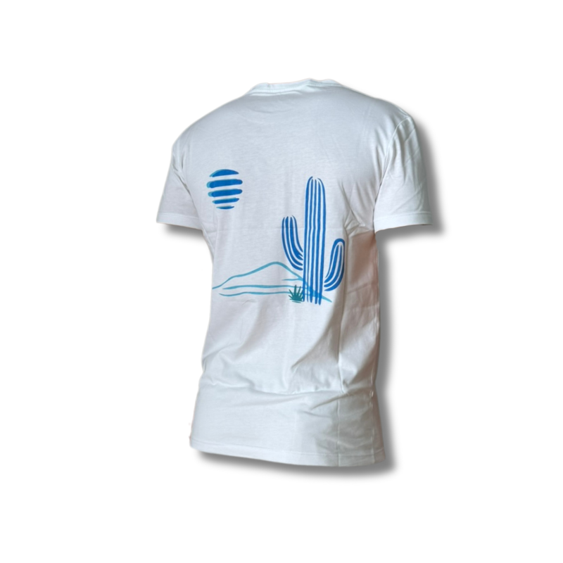 WAXX moška kratka majica CACTUS blanc