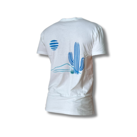 WAXX moška kratka majica CACTUS blanc
