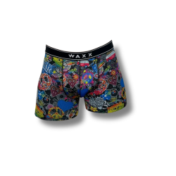 WAXX moške spodnjice BLACK AERO SKULL
