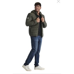 WAXX moška puhasta jakna SHELTER SORONA kaki mat